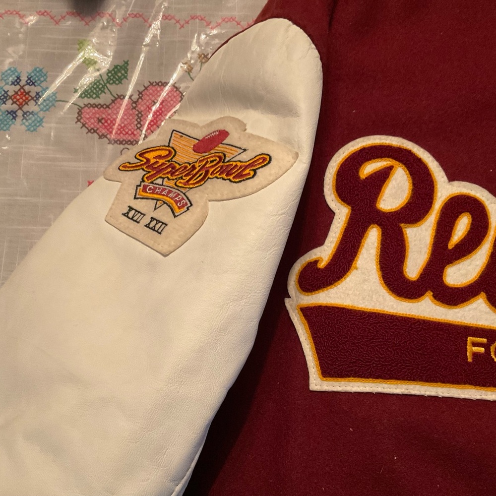 Washington Redskins Super Bowl XXI XXII Jacket